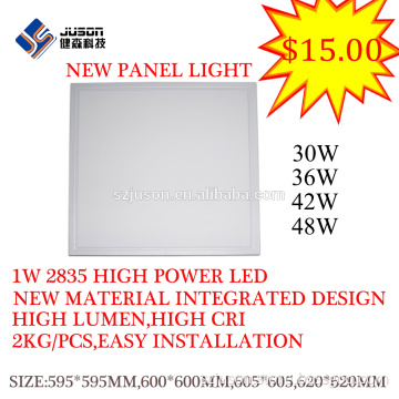 Best Price China Made 60x60 cm LED Panel Lighting 120 Degree AC85-265V For Kitchen Hotel Office